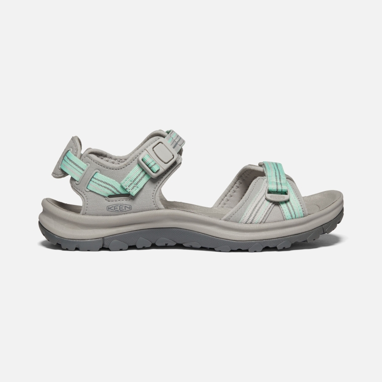 Keen Terradora II Toe Post Sandals - Women's Light Grey Sandals